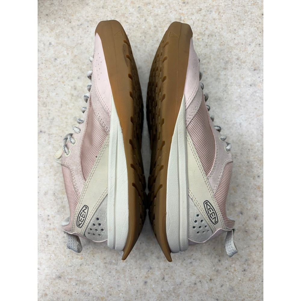 KEEN Women's Jasper III Pink Tan Size 7 Suede Low Top Rubber Sole 1032683 - Picture 7 of 9